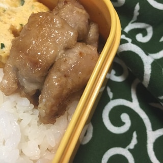 豚ヒレ肉のぽんマヨ炒め